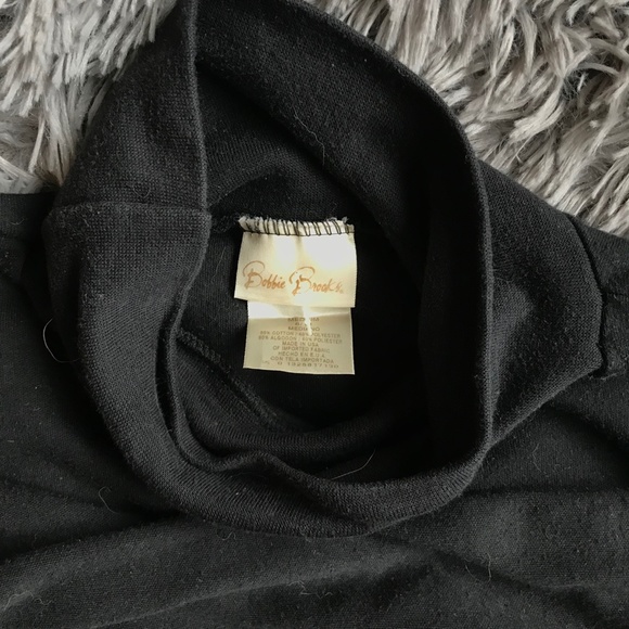 Basic Black Turtleneck Top - Picture 6 of 6